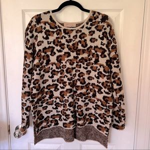 EUC Philosophy Leopard Print Sweater